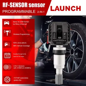 <span class=keywords><strong>Sensor</strong></span> de lanzamiento original de 315MHz y 433MHz 2 en 1 <span class=keywords><strong>Sensor</strong></span> universal TPMS de metal o caucho - Product Image 3