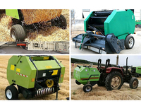 Presse à balles agricole ronde, mini-pressoir à ensilage et foin, équipement monté sur tracteur – Meilleure offre