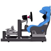 Simulateur de conduite, finition en peinture en poudre anodisée, profilés en aluminium carrés 4080, encadrement personnalisable, pliage, découpe, soudage