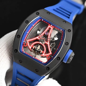 Reloj Mecánico Automático de Lujo con Cristal de Zafiro, Resistente al Agua, con Reserva de Marcha, Correa de 24 mm, Caja de Cerámica y Correa de Caucho - Product Image 1