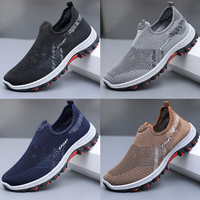 Chaussures de marche pour hommes, confortables, légères, respirantes, chaussures en maille décontractées, baskets de tennis, de gym et de course