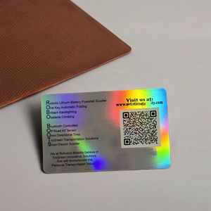 Tarjetas de Visita de PVC Personalizadas, Acabado Arcoíris en Ambos Lados, Diseño Láser, Impresión en Plástico para Miembros VIP, Tipo Tarjeta Magnética - Product Image 5