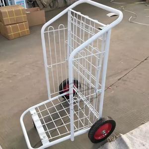 Zware Magazijn Transport <span class=keywords><strong>Trolley</strong></span> Supermarkt Bagage <span class=keywords><strong>Trolley</strong></span> Kar - Product Image 1