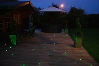 Cables de fibra óptica ligera, extremo de plástico, 2,2mm, para iluminación