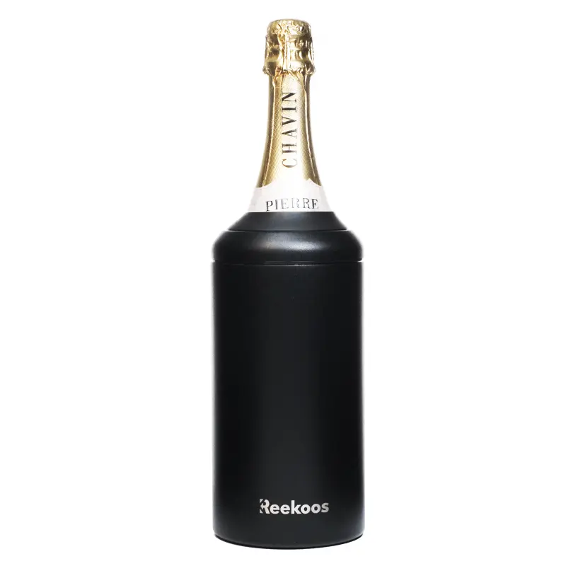 Il secchio del refrigeratore di vino per bicchieri mantiene il vino Champagne refrigerato per ore portatile adatto alla maggior parte delle bottiglie da 750ml di vino Champagne più fresco