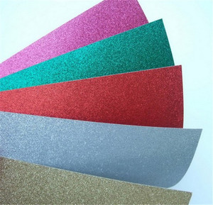 顶级闪光纸片300gsm 12 "* 12" 尺寸，适合自制手工卡片创作 - Product Image 6