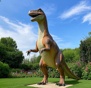 Escultura de Dinosaurio de Fibra de Vidrio, Artesanía de Resina Moderna de Gran Tamaño, Decoración de Parque de Alta Calidad Personalizada - Product Image 5
