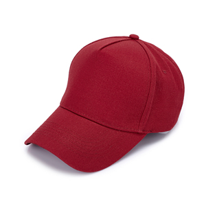 Wholesale Cotton 5panel Classic Wine Red <b>Plain</b> Sports Men's Washable Baseball <b>Cap</b> With Logo Outdoor Professional Customization - Product Image 4