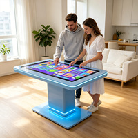 Table de jeu interactive intelligente de 43 pouces, tactile et étanche, idéale pour le divertissement familial.