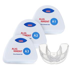 Alineadores Dentales Transparentes para Corrección Dental, Protectores Nocturnos para Prevenir el Rechinamiento <span class=keywords><strong>de</strong></span> <span class=keywords><strong>Dientes</strong></span> en Adultos, Correctores para Mordidas Inferiores - Product Image 4
