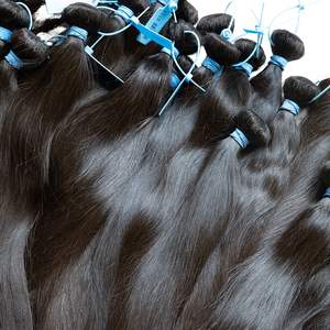 Großhandel Günstige 100% Rohe Jungfräuliche Echthaar-Bündel 10A 12A 15A Brasilianische Rohe Haarbündel Anbieter Haar - Product Image 1