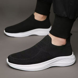 Новинка, модная летняя спортивная обувь, слипоны, повседневные лоферы, дышащие мужские кроссовки, модная удобная обувь - Product Image 2