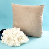 Fibre de polyester creuse recyclée en vrac pour ligne de production, matière première certifiée OEKO-TEX Standard, prix de gros