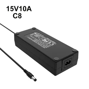 OEM ODM adaptador de corriente 12V 24V fuente de alimentación 150W fuente de alimentación de escritorio C8 C14 CE UL FCC KC KCC UK Tipo GUA Tamaño Gama de productos