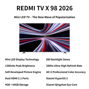 Televisor de <span class=keywords><strong>100</strong></span> <span class=keywords><strong>pulgadas</strong></span> | |   Enchufe Chino, 220V~, <span class=keywords><strong>100</strong></span>% Original Genuino MIJIA & REDMI Smart <span class=keywords><strong>TV</strong></span> Serie <span class=keywords><strong>100</strong></span>" y 98" - Product Image 6