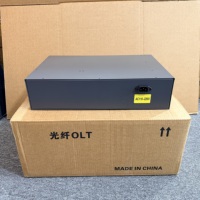 OEM Frame AC GPON OLT GE 10GE MINI 2U GEPON OLT Kompatibel Dengan ONT ONU Multi-merek 8 Port Sfp C+ C++ C+++