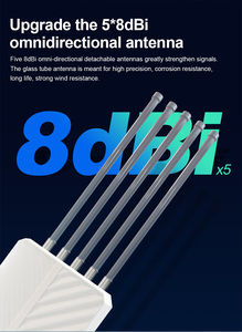 Buiten Toegangspunt 3000Mbps 1800Mbps Mt7981b 1*10/100/1000Mbps Wan/Lan 8dbi Omnidirectionele Antenne * 5 <span class=keywords><strong>Wifi</strong></span> 6 - Product Image 6