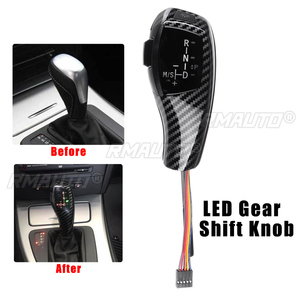 LED Manual <b>Gear</b> <b>Knob</b> Stick Lever Automatic <b>Gear</b> Head <b>Knob</b> for BMW 2004-2010 X3 E83 E83 LCI LHD 83mm - Product Image 3