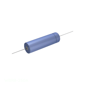 ตัวเก็บประจุแบบ Through Hole รุ่น WBR8-250A CAP ALUM 8UF 250V AXIAL TH 8 uF ของผู้ผลิต - Product Image 1
