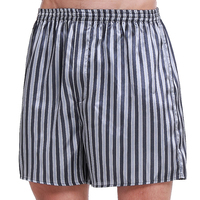 Boxers pour hommes, été, unis, écologiques, de haute qualité, personnalisés, style vintage, taille élastique