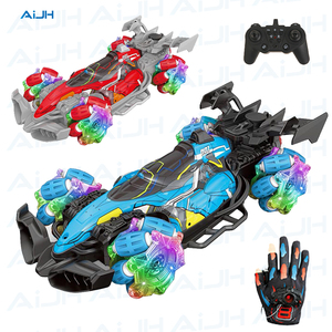 <span class=keywords><strong>Coche</strong></span> de Carreras Eléctrico con Spray AiJH Rc, <span class=keywords><strong>Coche</strong></span> de Acrobacias de Alta Velocidad con Control Remoto y Controlador de Guantes - Product Image 1