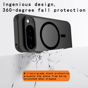 Funda magnética translúcida mate para teléfono, funda a prueba de golpes con carga inalámbrica para Google Pixel 11 Pro XL 10 9 8 7 6 Pro - Product Image 3