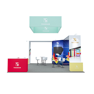 Open Tentoonstellingsstand Met Opslagruimte, Geschikt Voor Het Weergeven Van Advertenties En Opknoping Tv-Promoties - Product Image 5