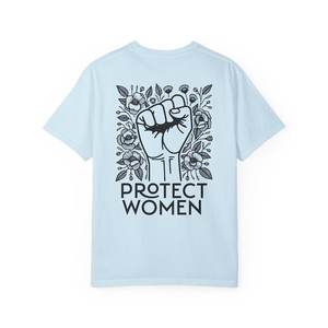 T-Shirt Protetti le Donne, Maglietta da Donna con Stampa Floreale, Collo Tondo, 100% Cotone, Vestibilità Regolare, Per Tutte le Stagioni - Product Image 1