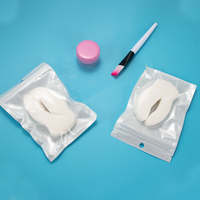 Masque de soin pour les yeux non tissé masque pour les yeux coussinets de gel doux hydratant anti-rides éliminant les patchs pour les yeux papier