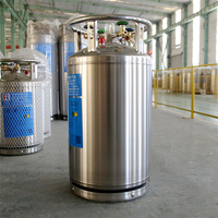 80L 23BAR Bouteille de dewar liquide oxygène azote argon