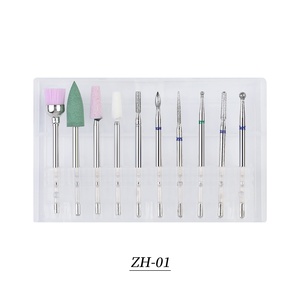 10 Piezas de Brocas Cónicas de Aleación de Acero de Tungsteno, Cabezales de Pulido de Silicona de Alta Velocidad, Accesorios para Máquina de Manicura Eléctrica - Product Image 6