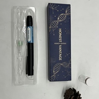 Scatola personalizzata per penna iniettabile monouso, scatola olografica con finestra e inserto in EVA per penna monouso