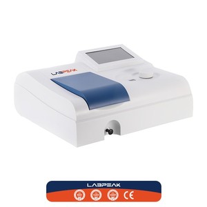 Espectrofotómetro UV-Vis de doble haz con registro de relación de intensidades LABPEAK, escaneo espectral de alta resolución, detección de picos y valles para laboratorio - Product Image 3