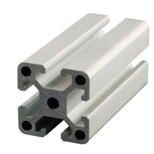 โปรไฟล์อลูมิเนียมร่องวี ซีรีส์ 6000 สีเงิน มาตรฐานยุโรป ผลิตด้วยเครื่อง CNC สำหรับประตูหน้าต่าง - Product Image 1