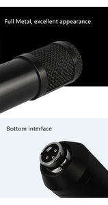 Kit di Registrazione Studio BM 800 di Alta Qualità, Microfono a Condensatore da Scrivania BM800 per Webcast, <span class=keywords><strong>Karaoke</strong></span> dal Vivo, Canto V8 - Product Image 4