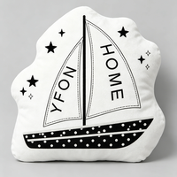 Vente directe usine – Coussin personnalisé en peluche animale et dessin animé, imprimé double face en forme de champignon, décoration d'intérieur, cadeaux de fêtes