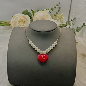 Grosir perhiasan modis kalung huruf kalung <span class=keywords><strong>CC</strong></span> perhiasan kalung untuk wanita - Product Image 4
