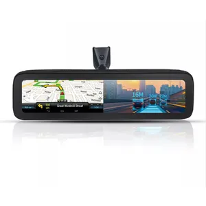 4G 4CHs record 360 Panoramic rear view mirror streaming Clip on Mirror for Car