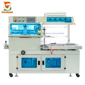 Bolos De Chá De Alta Temperatura Vegetais Garrafas De Vinho PVC Hot Shrink Wrapping Machine Para Embalagem Vários Produtos