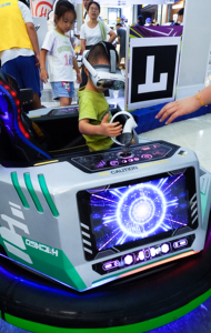 Équipement de parc d'attractions intérieur en acier, métal et plastique, tir interactif en réalité mixte en ligne, bataille de réalité virtuelle, divertissement VR AR MR - Product Image 3