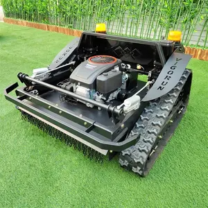 16Hp EPA Approved Gasoline Engine Cutting Width 800MM Wireless Robot Mower Slope