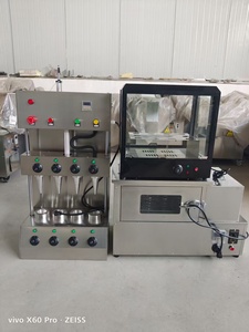 Popular Pizza Cone Bread <b>Maker</b> Cone Pizza Mobile <b>Maker</b> Provided 6mm Pizza Making Machine for Restaurant Restaurant Equipment 3KW - Product Image 4