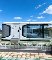 Maison Capsule Moderne en Acier de 40 pieds, Fabrication Chinoise, Luxe, Mobile, Préfabriquée, EPS, Installation Facile, Haute Qualité, Utilisation pour Villa et Supermarché
