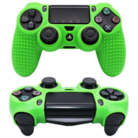 Vente en gros de housse de protection en silicone anti-dérapant pour accessoires de manette PS4