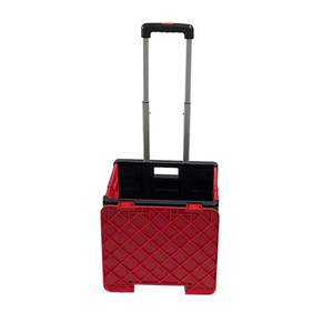 Bafuluo नए सांचे foldable सामान ट्रॉली ले जाने-ons शॉपिंग ट्रॉली 4 पहियों foldable हाथ गाड़ी ट्राली के लिए डेरा डाले हुए - Product Image 3