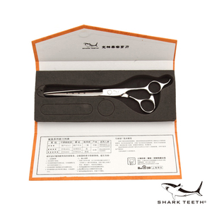 ST33175 Juego de Tijeras de Peluquería Profesional para <span class=keywords><strong>Mascotas</strong></span> Shernbao de Acero Inoxidable de 7.5 Pulgadas, 3 Estrellas, Rectas y de Alto Rendimiento, en Caja - Product Image 5