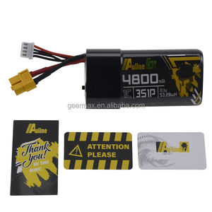 Baterías de Dron FPV 4800mAh 3S XT60 Conector para gafas Auline RC Batería de transmisión Sistema de alerta de bajo voltaje incorporado Piezas de UAV - Product Image 2