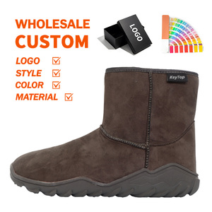 <span class=keywords><strong>Stivali</strong></span> <span class=keywords><strong>Invernali</strong></span> da <span class=keywords><strong>Donna</strong></span> con Punta Larga, Minimalisti, Comodi, alla Moda, con Cerniera Laterale, Casual - Product Image 5