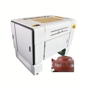 Mini 60W nouvelle Machine de gravure Laser CO2 refroidissement par eau prend en charge les formats AI DXF pour bois papier caoutchouc MDF contreplaqué verre acrylique - Product Image 3