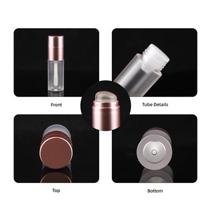 HEXUE Tubo de Brillo Labial Transparente Mate de 6 ml con Aplicador de Silicona para Brillo Labial, Sombra de Ojos Líquida y Corrector - Product Image 2